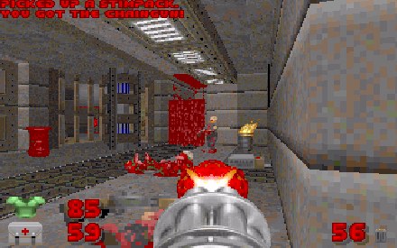 Screenpic from Bloodworks for Zdoom and Legacy